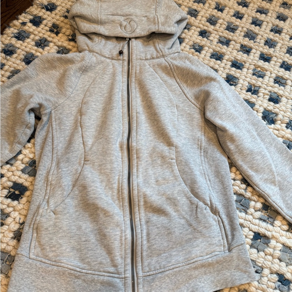 Lululemon Athletica Gray Scuba Hoodie